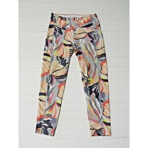 CK Performance Wick Women's Leggings Tropical Floral Size Medium Great Condition
